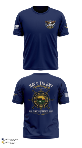 Short Sleeve Performance Shirt, NTAG HEARTLAND 2026, Navy, Teamtime, Team time, sublimation, custom sports apparel, team uniforms, spirit wear, spiritwear, sports uniforms, custom shirts, team store, custom team store, fundraiser sports, apparel fundraiser