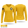 DeKalb County Juvenile Court 96989557 Women's Long Sleeve V-neck Shirt - 1