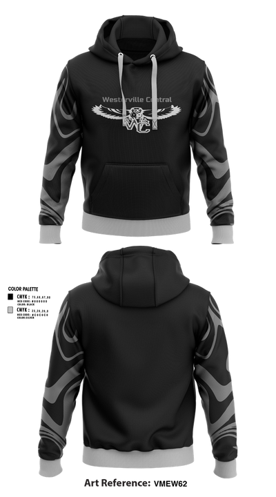 Westerville Central Swimming & Diving 56583573 Hoodie - 41