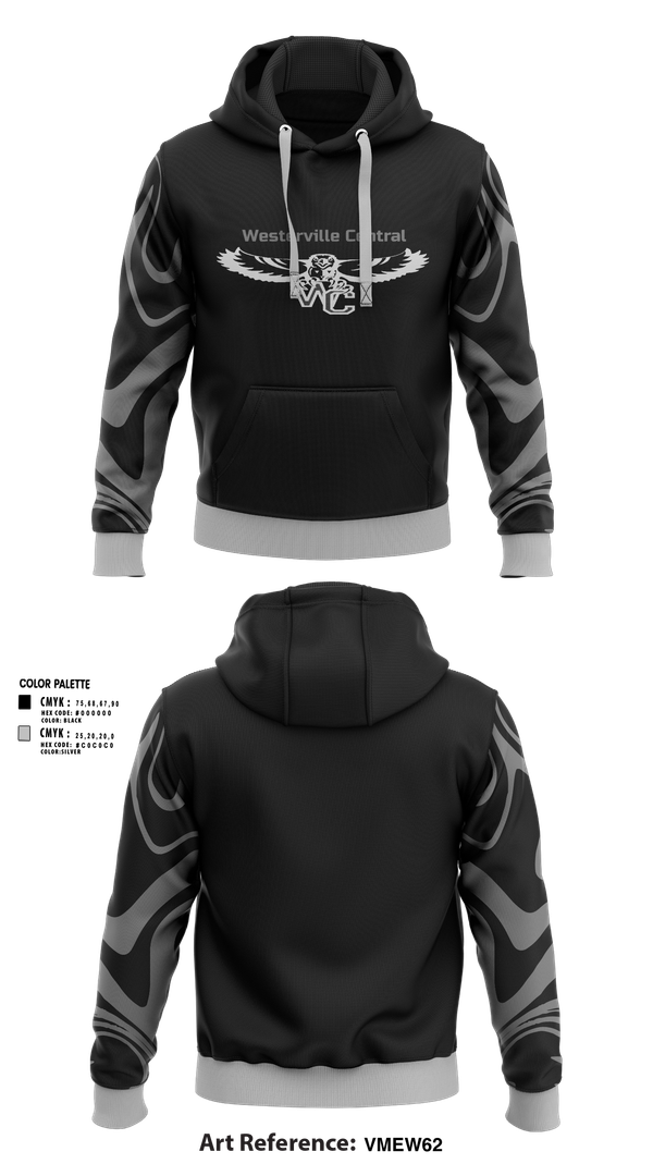 Hoodie, Westerville Central Swimming & Diving, Swimming, Teamtime, Team time, sublimation, custom sports apparel, team uniforms, spirit wear, spiritwear, sports uniforms, custom shirts, team store, custom team store, fundraiser sports, apparel fundraiser