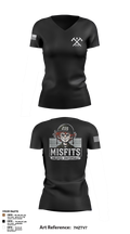 CAT 215 64417206 Women's Short Sleeve V-neck Shirt - 6