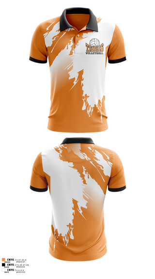 Short Sleeve Performance Polo, Tigers, Women's Volleyball, Teamtime, Team time, sublimation, custom sports apparel, team uniforms, spirit wear, spiritwear, sports uniforms, custom shirts, team store, custom team store, fundraiser sports, apparel fundraiser
