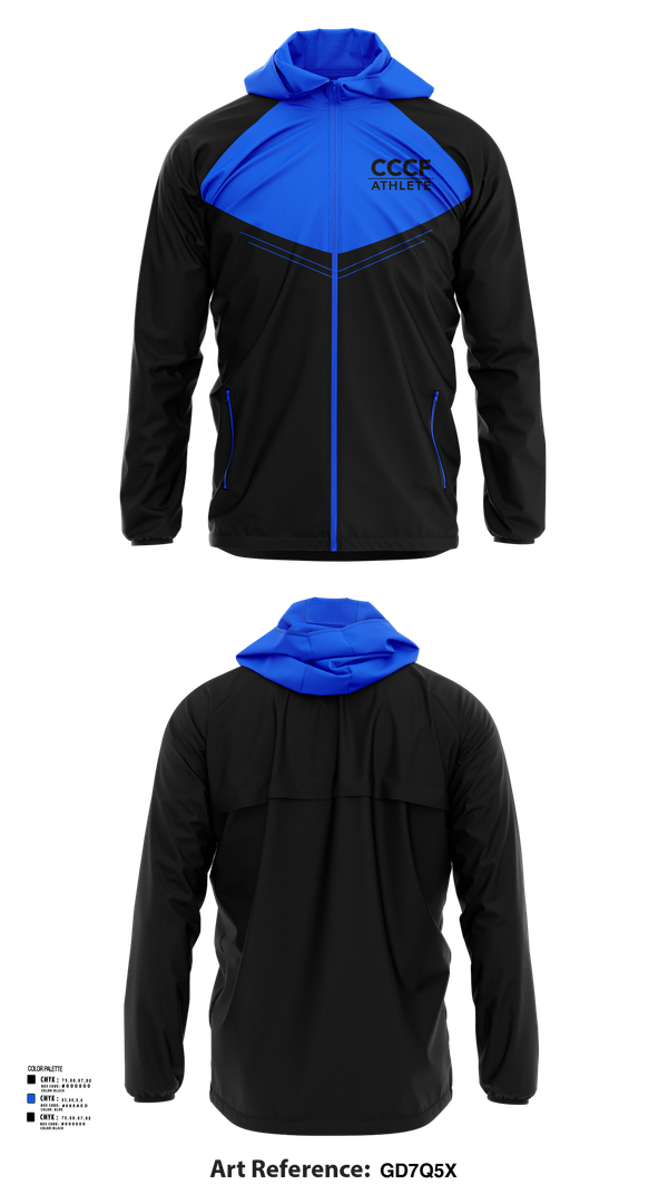Windbreaker, CCCF, Track & Field, Teamtime, Team time, sublimation, custom sports apparel, team uniforms, spirit wear, spiritwear, sports uniforms, custom shirts, team store, custom team store, fundraiser sports, apparel fundraiser