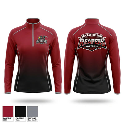 Oklahoma Reapers Quarter Zip Jacket - 1
