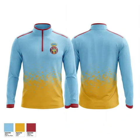Quarter Zip Jacket, Milan, Men's Soccer, Teamtime, Team time, sublimation, custom sports apparel, team uniforms, spirit wear, spiritwear, sports uniforms, custom shirts, team store, custom team store, fundraiser sports, apparel fundraiser