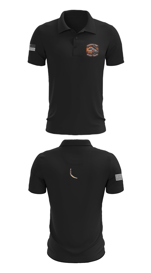 Short Sleeve Performance Polo, Augusta fire department, Fire Department, Teamtime, Team time, sublimation, custom sports apparel, team uniforms, spirit wear, spiritwear, sports uniforms, custom shirts, team store, custom team store, fundraiser sports, apparel fundraiser