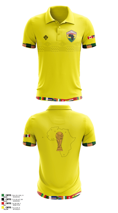 GHANSU W.C. 2026 Short Sleeve Performance Polo - 4