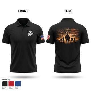 Short Sleeve Performance Polo, RSS MCDONOUGH, Marines, Teamtime, Team time, sublimation, custom sports apparel, team uniforms, spirit wear, spiritwear, sports uniforms, custom shirts, team store, custom team store, fundraiser sports, apparel fundraiser