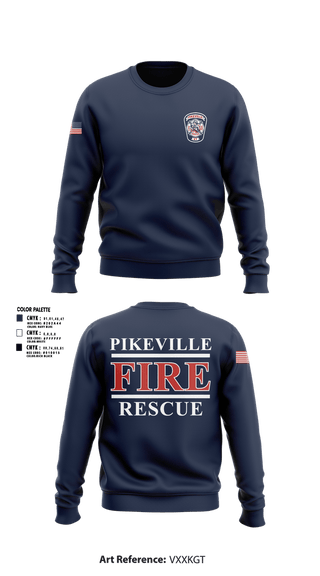 Crew Neck Sweatshirt, PFD, Fire Department, Teamtime, Team time, sublimation, custom sports apparel, team uniforms, spirit wear, spiritwear, sports uniforms, custom shirts, team store, custom team store, fundraiser sports, apparel fundraiser
