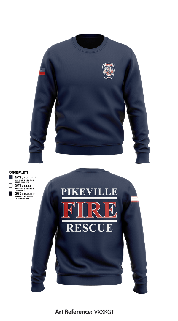 Crew Neck Sweatshirt, PFD, Fire Department, Teamtime, Team time, sublimation, custom sports apparel, team uniforms, spirit wear, spiritwear, sports uniforms, custom shirts, team store, custom team store, fundraiser sports, apparel fundraiser
