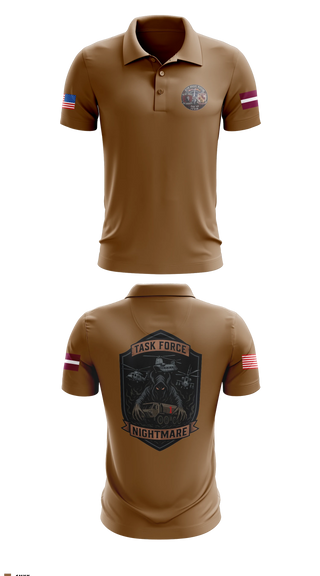 Short Sleeve Performance Polo, 734th RSG, Army, Teamtime, Team time, sublimation, custom sports apparel, team uniforms, spirit wear, spiritwear, sports uniforms, custom shirts, team store, custom team store, fundraiser sports, apparel fundraiser