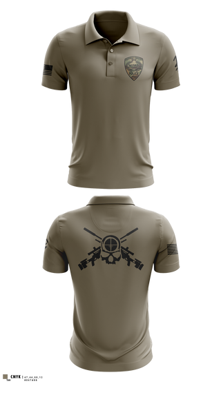 Short Sleeve Performance Polo, NIPAS Est Marksmen, Police, Teamtime, Team time, sublimation, custom sports apparel, team uniforms, spirit wear, spiritwear, sports uniforms, custom shirts, team store, custom team store, fundraiser sports, apparel fundraiser