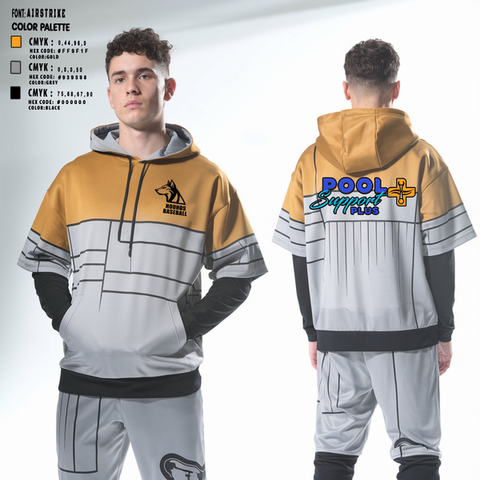 Hoodie, Hounds, Baseball, Teamtime, Team time, sublimation, custom sports apparel, team uniforms, spirit wear, spiritwear, sports uniforms, custom shirts, team store, custom team store, fundraiser sports, apparel fundraiser