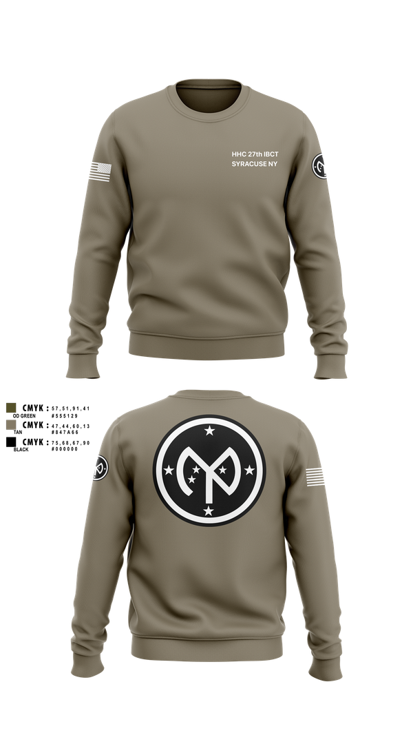 Crew Neck Sweatshirt, 27 IBCT, , Teamtime, Team time, sublimation, custom sports apparel, team uniforms, spirit wear, spiritwear, sports uniforms, custom shirts, team store, custom team store, fundraiser sports, apparel fundraiser
