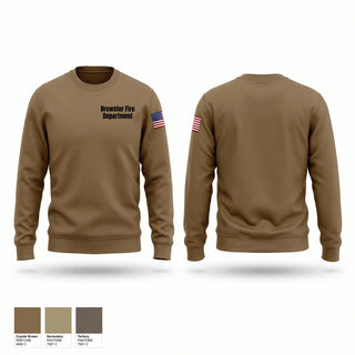Crew Neck Sweatshirt, Brewster Fire Department, Fire Department, Teamtime, Team time, sublimation, custom sports apparel, team uniforms, spirit wear, spiritwear, sports uniforms, custom shirts, team store, custom team store, fundraiser sports, apparel fundraiser