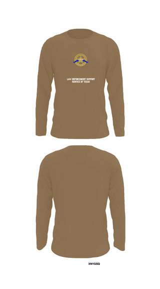Long Sleeve Performance Shirt, Law Enforcement Support Service of Texas, , Teamtime, Team time, sublimation, custom sports apparel, team uniforms, spirit wear, spiritwear, sports uniforms, custom shirts, team store, custom team store, fundraiser sports, apparel fundraiser