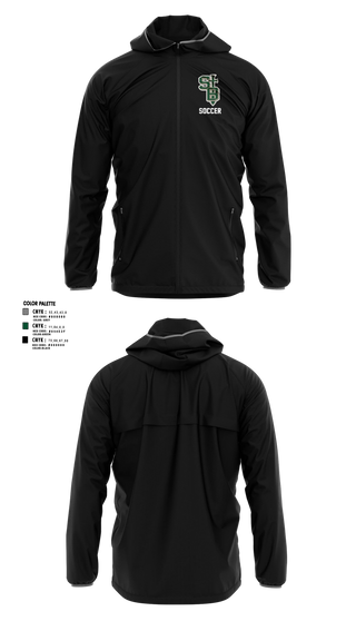 Windbreaker, Saint Bonaventure Soccer, Men's Soccer, Teamtime, Team time, sublimation, custom sports apparel, team uniforms, spirit wear, spiritwear, sports uniforms, custom shirts, team store, custom team store, fundraiser sports, apparel fundraiser