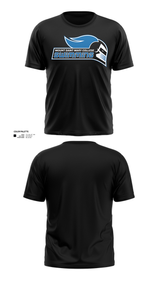 Short Sleeve Performance Shirt, Mount Saint Mary College Swimming, Swimming, Teamtime, Team time, sublimation, custom sports apparel, team uniforms, spirit wear, spiritwear, sports uniforms, custom shirts, team store, custom team store, fundraiser sports, apparel fundraiser