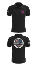 LEAGUE CITY RECRUITING 4632791 Short Sleeve Performance Polo - 18