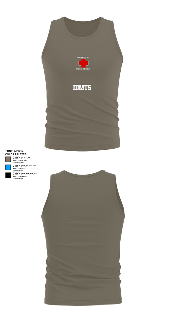 Tank Top, IDMTs, Air Force, Teamtime, Team time, sublimation, custom sports apparel, team uniforms, spirit wear, spiritwear, sports uniforms, custom shirts, team store, custom team store, fundraiser sports, apparel fundraiser