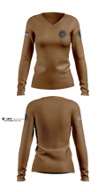 TTT Women's Long Sleeve V-neck Shirt - 100