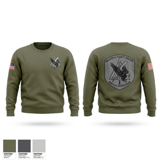 Crew Neck Sweatshirt, Waukesha County Sheriff’s Department Tactical Enforcement Unit, Police, Teamtime, Team time, sublimation, custom sports apparel, team uniforms, spirit wear, spiritwear, sports uniforms, custom shirts, team store, custom team store, fundraiser sports, apparel fundraiser