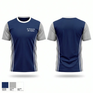 Short Sleeve Performance Shirt, St. Francis de Sales, Cross Country, Teamtime, Team time, sublimation, custom sports apparel, team uniforms, spirit wear, spiritwear, sports uniforms, custom shirts, team store, custom team store, fundraiser sports, apparel fundraiser