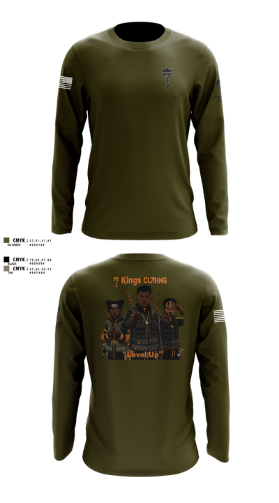 7 Long Sleeve Performance Shirt 101