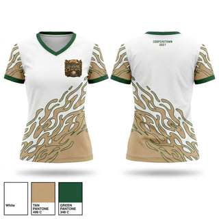 Womens Short Sleeve Vneck Shirt, Sutter Buttes Legends, Baseball, Teamtime, Team time, sublimation, custom sports apparel, team uniforms, spirit wear, spiritwear, sports uniforms, custom shirts, team store, custom team store, fundraiser sports, apparel fundraiser