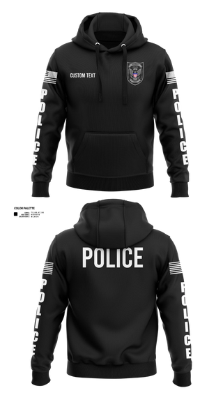 Hoodie, PERRY POLICE DEPARTMENT, Police, Teamtime, Team time, sublimation, custom sports apparel, team uniforms, spirit wear, spiritwear, sports uniforms, custom shirts, team store, custom team store, fundraiser sports, apparel fundraiser