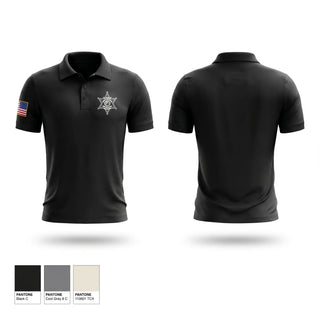 Short Sleeve Performance Polo, Whatcom County Sheriff’s Office, Police, Teamtime, Team time, sublimation, custom sports apparel, team uniforms, spirit wear, spiritwear, sports uniforms, custom shirts, team store, custom team store, fundraiser sports, apparel fundraiser