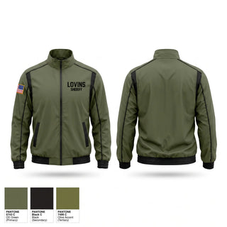 Windbreaker, Lovins, Police, Teamtime, Team time, sublimation, custom sports apparel, team uniforms, spirit wear, spiritwear, sports uniforms, custom shirts, team store, custom team store, fundraiser sports, apparel fundraiser