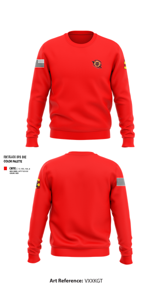 Crew Neck Sweatshirt, 434th FA BDE H2F, Army, Teamtime, Team time, sublimation, custom sports apparel, team uniforms, spirit wear, spiritwear, sports uniforms, custom shirts, team store, custom team store, fundraiser sports, apparel fundraiser