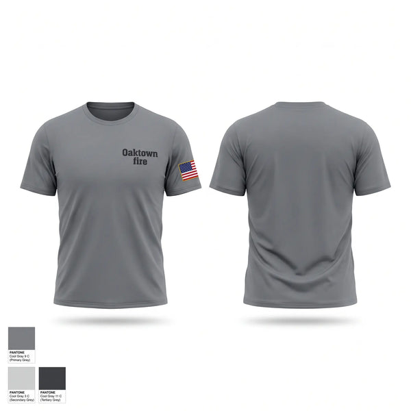 Short Sleeve Performance Shirt, Oaktown fire, Fire Department, Teamtime, Team time, sublimation, custom sports apparel, team uniforms, spirit wear, spiritwear, sports uniforms, custom shirts, team store, custom team store, fundraiser sports, apparel fundraiser