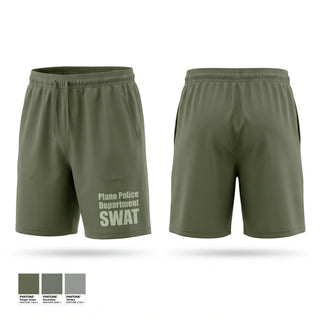 Athletic Shorts With Pockets, Plano Police Department SWAT, Police, Teamtime, Team time, sublimation, custom sports apparel, team uniforms, spirit wear, spiritwear, sports uniforms, custom shirts, team store, custom team store, fundraiser sports, apparel fundraiser