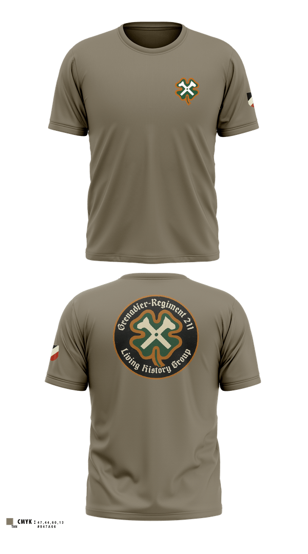 GR211 Living History Group  Short Sleeve Performance Shirt - 102