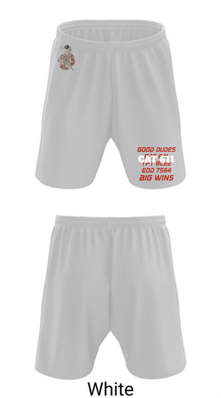 Athletic Shorts With Pockets, CAT 611, Army, Teamtime, Team time, sublimation, custom sports apparel, team uniforms, spirit wear, spiritwear, sports uniforms, custom shirts, team store, custom team store, fundraiser sports, apparel fundraiser
