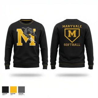 Crew Neck Sweatshirt, Maryvale, Softball, Teamtime, Team time, sublimation, custom sports apparel, team uniforms, spirit wear, spiritwear, sports uniforms, custom shirts, team store, custom team store, fundraiser sports, apparel fundraiser