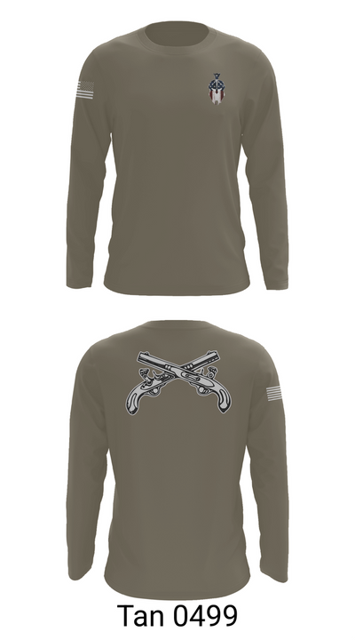 712th MP Co 21611844 Long Sleeve Performance Shirt 66