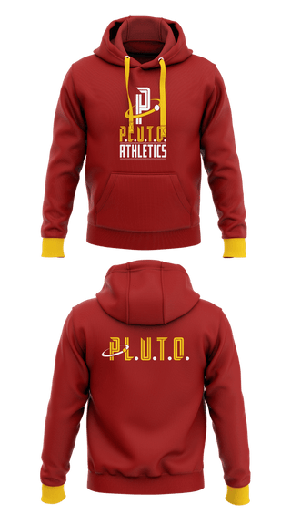 Hoodie, P.L.U.T.O., , Teamtime, Team time, sublimation, custom sports apparel, team uniforms, spirit wear, spiritwear, sports uniforms, custom shirts, team store, custom team store, fundraiser sports, apparel fundraiser