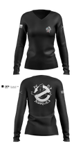 3rd PLT, Alpha Company, 2nd Cavalry 5th regiment 38799730 Women's Long Sleeve V-neck Shirt - 6