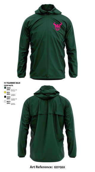 Windbreaker, New Milford Bulls Football And Cheerleading, Football, Teamtime, Team time, sublimation, custom sports apparel, team uniforms, spirit wear, spiritwear, sports uniforms, custom shirts, team store, custom team store, fundraiser sports, apparel fundraiser
