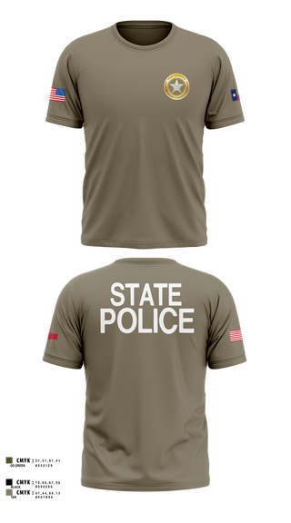 Old School Cotton Feel Shirt, Texas Alcoholic Beverage Commission, Police, Teamtime, Team time, sublimation, custom sports apparel, team uniforms, spirit wear, spiritwear, sports uniforms, custom shirts, team store, custom team store, fundraiser sports, apparel fundraiser