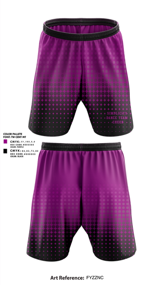 Athletic Shorts With Pockets, Simplicity Dance Team, Cheer, Teamtime, Team time, sublimation, custom sports apparel, team uniforms, spirit wear, spiritwear, sports uniforms, custom shirts, team store, custom team store, fundraiser sports, apparel fundraiser