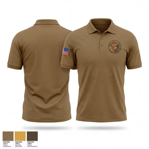 Short Sleeve Performance Polo, Detachment 157, Air Force, Teamtime, Team time, sublimation, custom sports apparel, team uniforms, spirit wear, spiritwear, sports uniforms, custom shirts, team store, custom team store, fundraiser sports, apparel fundraiser