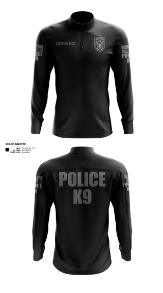 Quarter Zip Jacket, PERRY POLICE DEPARTMENT, Police, Teamtime, Team time, sublimation, custom sports apparel, team uniforms, spirit wear, spiritwear, sports uniforms, custom shirts, team store, custom team store, fundraiser sports, apparel fundraiser