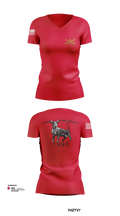 2nd Armored Cavalry Regiment 7857007 Women's Short Sleeve V-neck Shirt - 101