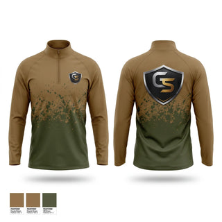 Quarter Zip Jacket, Gossett security protection, , Teamtime, Team time, sublimation, custom sports apparel, team uniforms, spirit wear, spiritwear, sports uniforms, custom shirts, team store, custom team store, fundraiser sports, apparel fundraiser