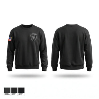 Crew Neck Sweatshirt, Jamestown Police Department, Police, Teamtime, Team time, sublimation, custom sports apparel, team uniforms, spirit wear, spiritwear, sports uniforms, custom shirts, team store, custom team store, fundraiser sports, apparel fundraiser