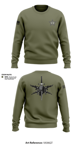 Crew Neck Sweatshirt, Walker county sheriffs office, Police, Teamtime, Team time, sublimation, custom sports apparel, team uniforms, spirit wear, spiritwear, sports uniforms, custom shirts, team store, custom team store, fundraiser sports, apparel fundraiser